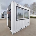 Contenedor de cafetería/bar de 10 pies Nuevo Blanco