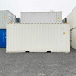 Contenedor marítimo de 20 pies HC (1er viaje) Blanco