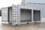 Contenedor de Almacenamiento de 20 Pies Con Puertas Enrollables