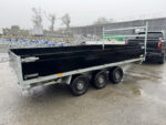 Remolque de tres volquetes 3×1800 kg 3,5 t - Imagen 2