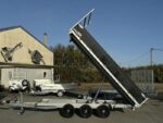 Remolque de tres volquetes 3×1800 kg 3,5 t