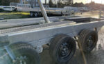 Remolque volquete trilateral Saris K3 406 x 204, 3500 kg, triple eje, con freno, ballestas - Imagen 4