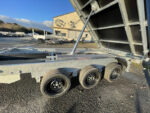 Remolque volquete trilateral Saris K3 406 x 204, 3500 kg, triple eje, con freno, ballestas - Imagen 2
