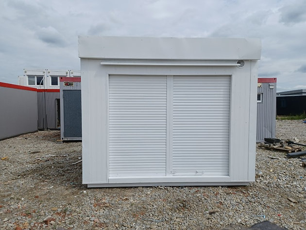 Contenedor Bar 3,5 × 3,03 m – Persiana Frontal & Puerta Trasera, Listo para Servir – Contenedores LUGER INDUSTRIAL (imagen 5)