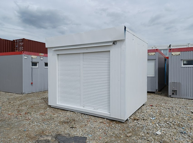 Contenedor Bar 3,5 × 3,03 m – Persiana Frontal & Puerta Trasera, Listo para Servir – Contenedores LUGER INDUSTRIAL (imagen 3)