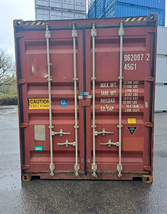 Contenedor Cargo Worthy 30 ft – 58 m³, Acero CORTEN y Formato Intermedio Usado – Contenedores LUGER INDUSTRIAL (foto 3)