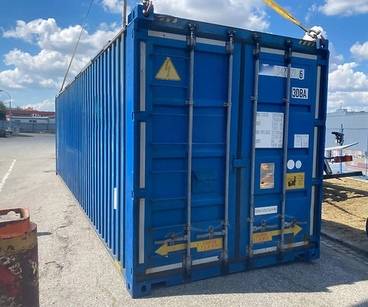 Contenedor Cargo Worthy 30 ft – 58 m³, Acero CORTEN y Formato Intermedio Usado – Contenedores LUGER INDUSTRIAL (imagen 3)