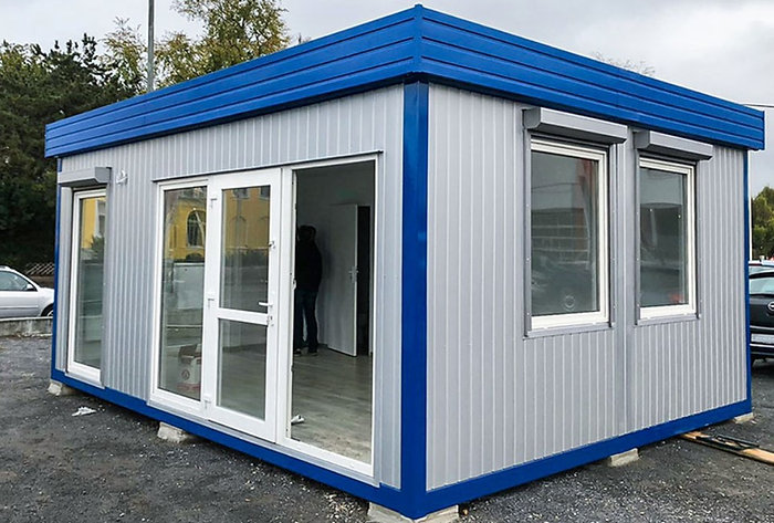 Contenedor Comercial 29,4 m² – Espacio de Venta Modular, Aislado y Llave en Mano – Contenedores LUGER INDUSTRIAL