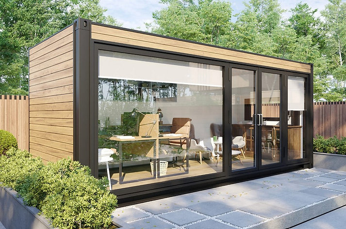 Oficina Contenedor Prefabricada 13,2 m² – Diseño Sostenible, Aislada y Llave en Mano – Contenedores LUGER INDUSTRIAL (imagen 5)