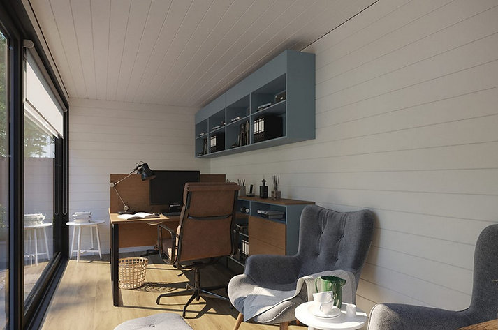 Oficina Contenedor Prefabricada 13,2 m² – Diseño Sostenible, Aislada y Llave en Mano – Contenedores LUGER INDUSTRIAL (imagen 6)