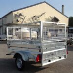 Remolque Lider de alta resistencia con 4 frenos – 750 kg de peso bruto vehicular – 200 x 134 cm – 1 eje