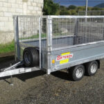 Remolque Bateson 2 ejes Ptac 750 kg