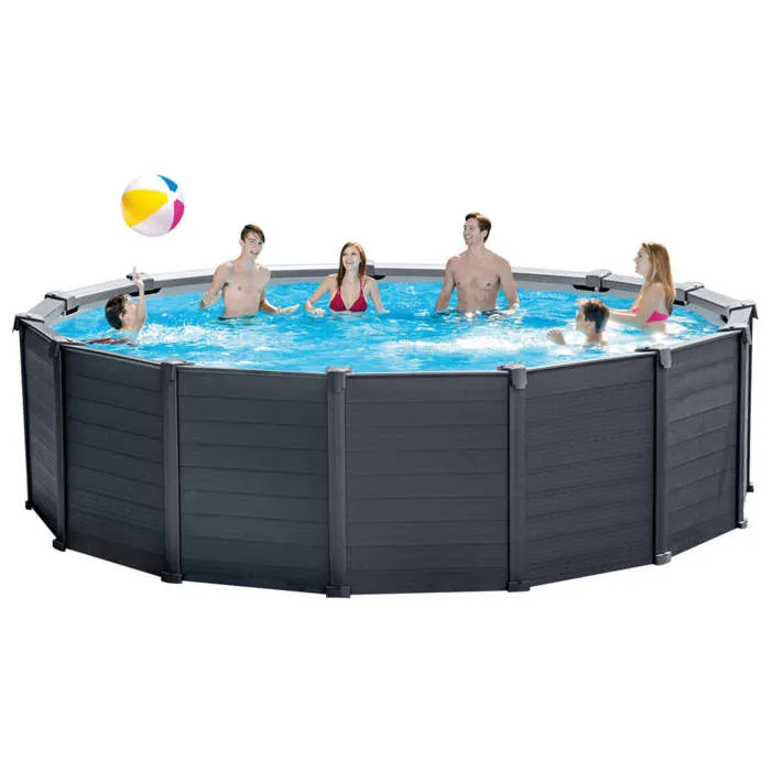 Kit de piscina de grafito de 4,78 x 1,24 m - Intex – Piscinas EURO COLVEN MODULAR (foto 3)