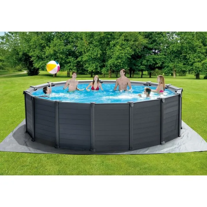 Kit de piscina de grafito de 4,78 x 1,24 m - Intex – Piscinas EURO COLVEN MODULAR (foto 5)
