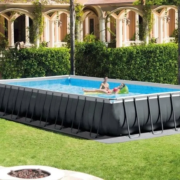 Kit de piscina desmontable tubular Intex Ultra XTR - 975 x 488 x 132 cm - Rectangular (Filtro de arena) + Limpiador de piscinas robótico Intex – Piscinas EURO COLVEN MODULAR (foto 4)