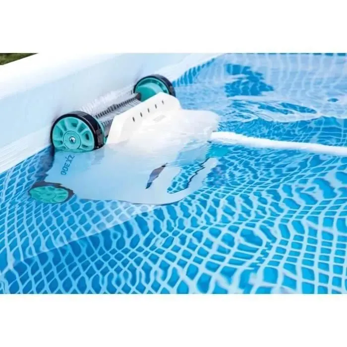 Kit de piscina desmontable tubular Intex Ultra XTR - 732 x 366 x 132 cm - Rectangular (Filtro de arena) + Limpiador de piscinas robótico Intex – Piscinas EURO COLVEN MODULAR (foto 5)