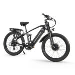 CMACEWHEEL AL26 MAX 500W*2 Motor Doble Bicicleta Eléctrica de Montaña 26" 816Wh EMTB Batería 48V 17Ah - Imagen 2