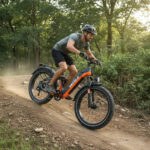 Vakole V26 250W 26" Fat Bike Eléctrica con Suspensión Completa y Sensor de Torsión Batería 48V 20.8Ah 998Wh SUV E-Bike - Imagen 13