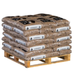 Pellets de Madera de Pino Premium – Palet de 42 Sacos (630 kg total)